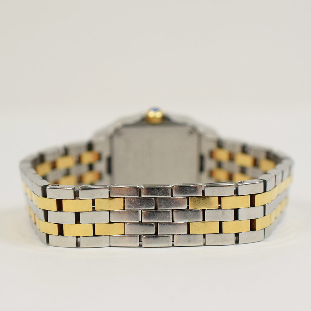 Santos Demoiselle Quartz - Steel and Yellow Gold  - 20mm x 20mm W25066Z6