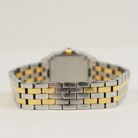 Santos Demoiselle Quartz - Steel and Yellow Gold  - 20mm x 20mm W25066Z6