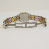 Santos Demoiselle Quartz - Steel and Yellow Gold  - 20mm x 20mm W25066Z6