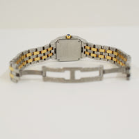 Santos Demoiselle Quartz - Steel and Yellow Gold  - 20mm x 20mm W25066Z6