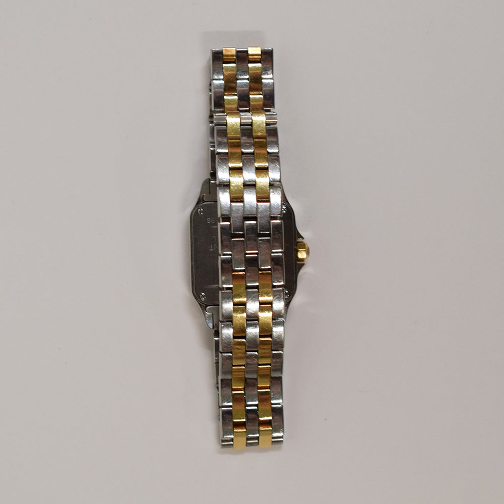 Santos Demoiselle Quartz - Steel and Yellow Gold  - 20mm x 20mm W25066Z6