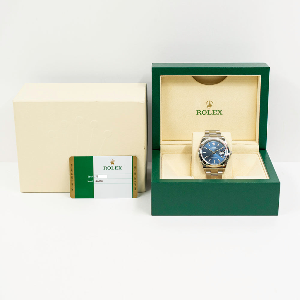 Datejust 41mm Steel 126300