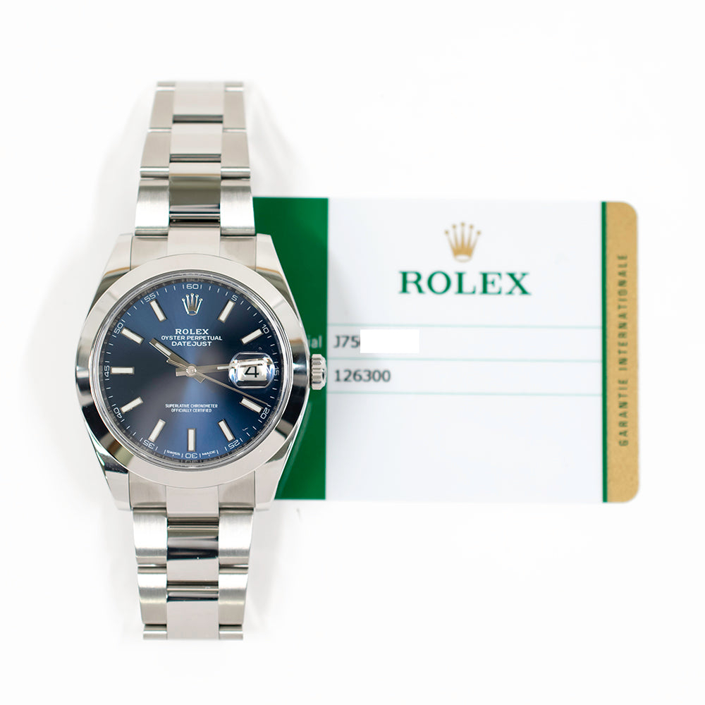 Datejust 41mm Steel 126300