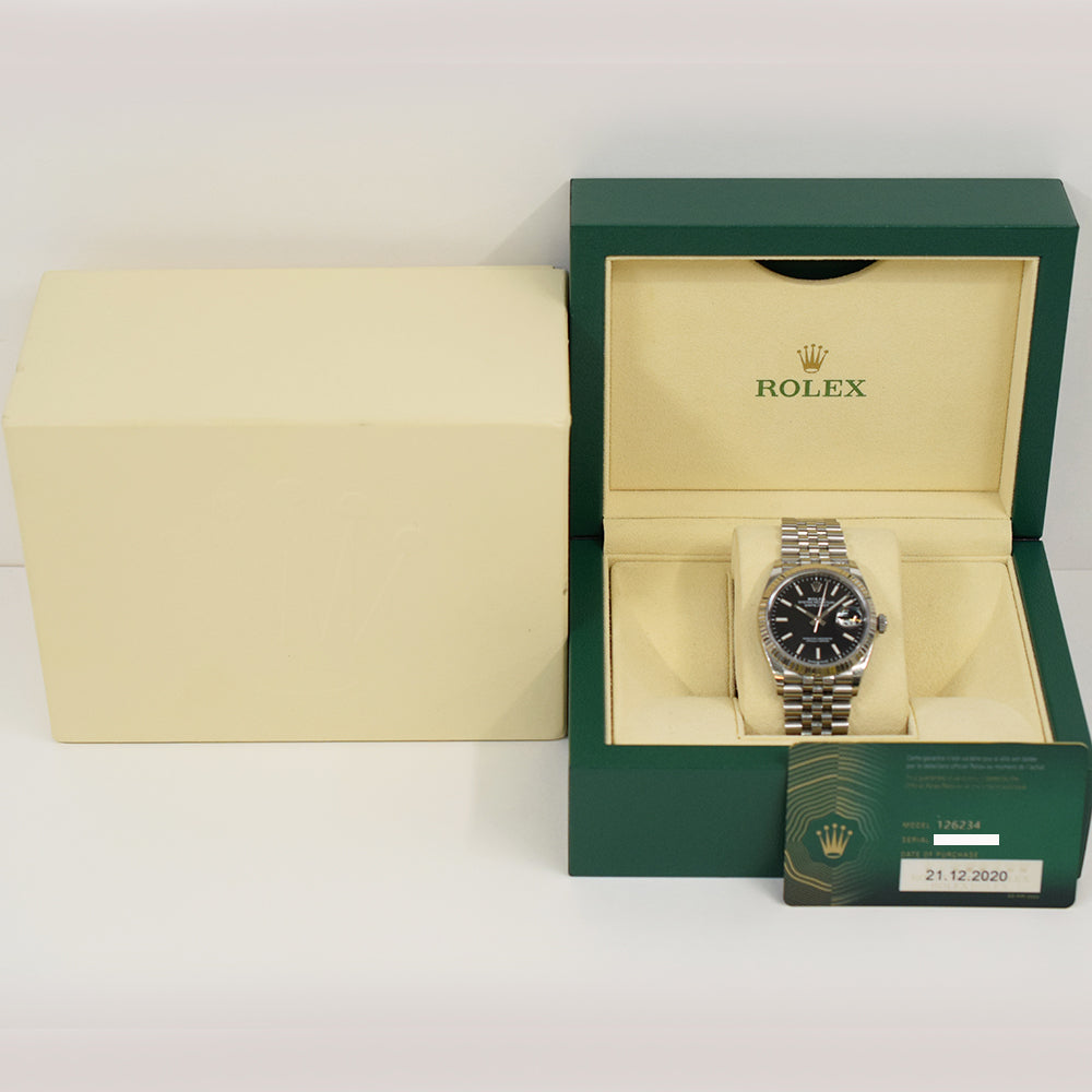 Datejust 36mmSteel and White Gold 126234
