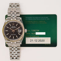 Datejust 36mmSteel and White Gold 126234