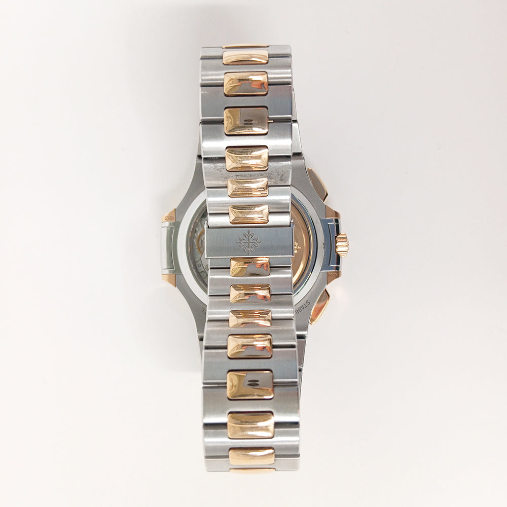 Nautilus Flyback Chronograph 40.5mm Stainless Steel and Rose Gold 5980/1AR-001