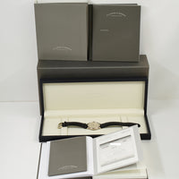 Saxonia 35mm White Gold Manual Winding 219.026