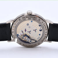 Saxonia 35mm White Gold Manual Winding 219.026