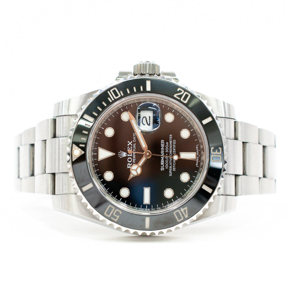 Submariner Date 40mm Black Bezel Steel 116610LN