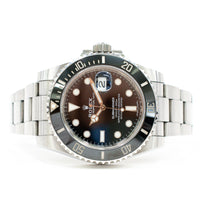 Submariner Date 40mm Black Bezel Steel 116610LN