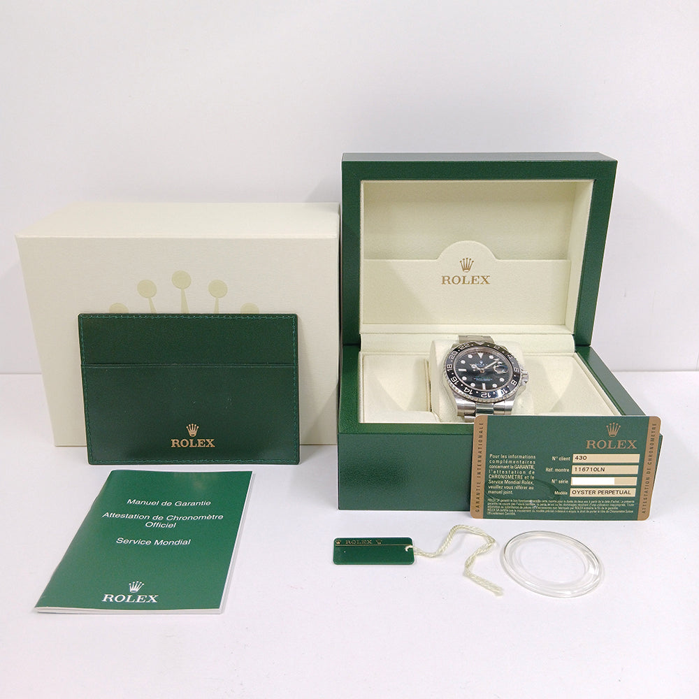 GMT-Master II Steel 116710LN