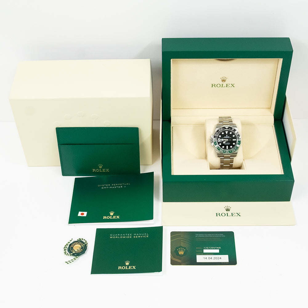 GMT-Master II 40mm "Sprite" Steel 126720VTNR