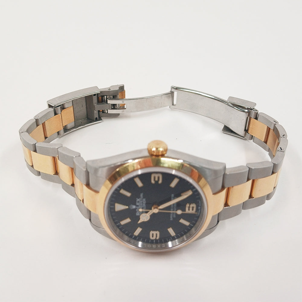 Explorer Steel and Yellow Gold 124273