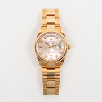 Day-Date 36mm Rose Gold 118205