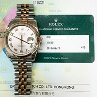 Datejust 36mm Steel and Rose Gold 116231