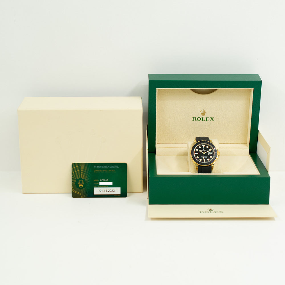 Yacht-Master 42mm Yellow Gold on Strap 226658
