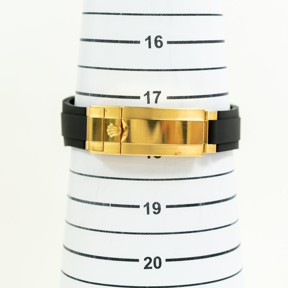 Yacht-Master 42mm Yellow Gold on Strap 226658