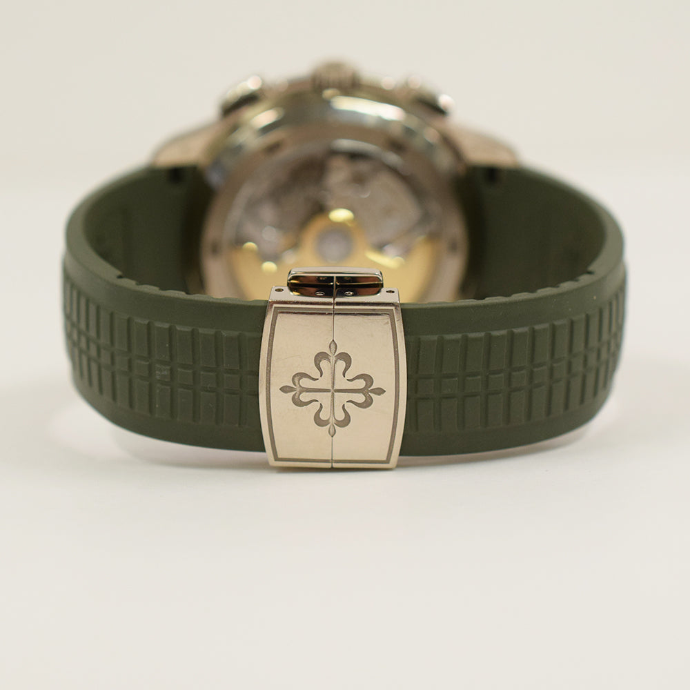 Aquanaut 42.2mm Automatic Flyback Chronograph White Gold 5968G-010