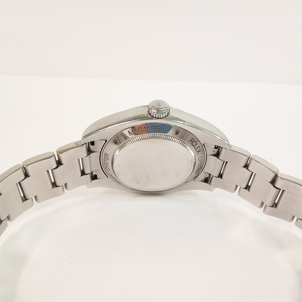 Milgauss Green Crystal 116400GV