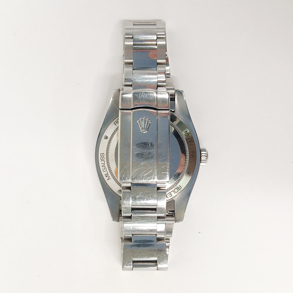 Milgauss Green Crystal 116400GV