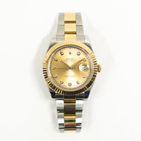 Datejust II 41mm Steel and Yellow Gold 116333G