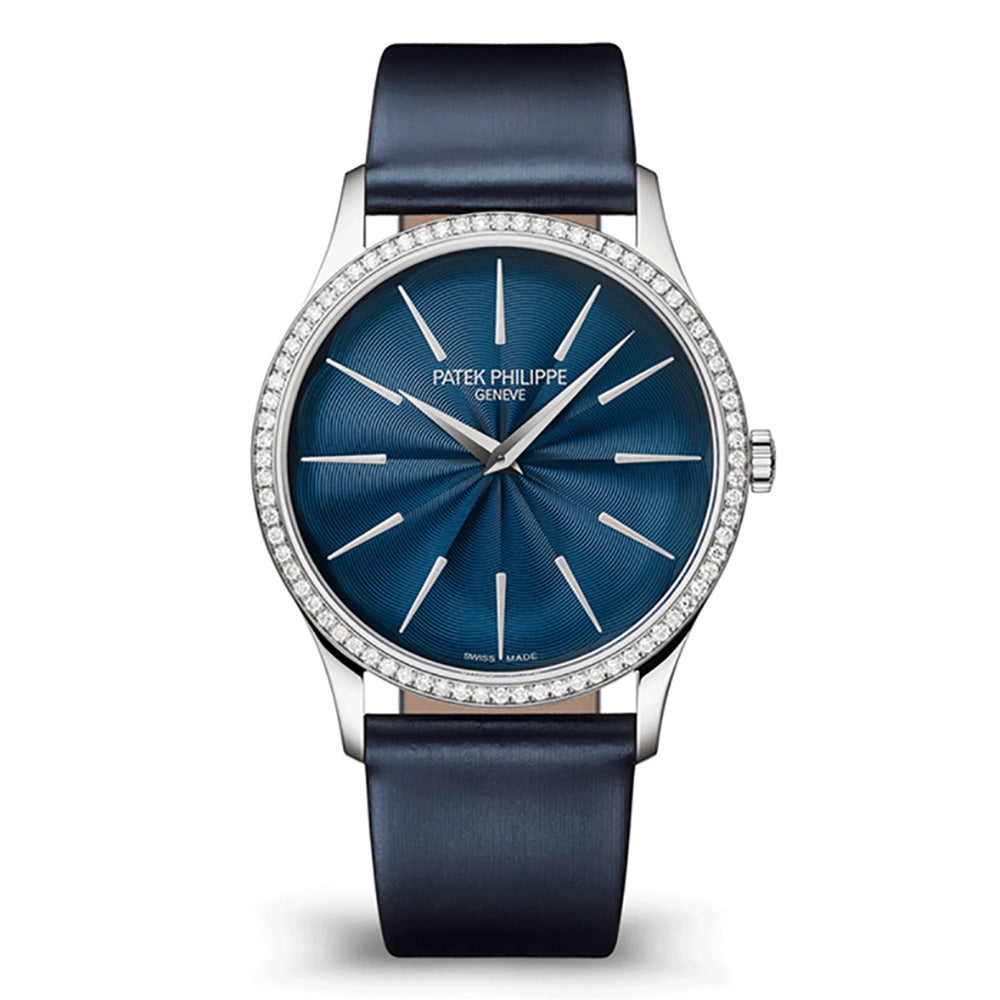 Ladies Calatrava Joallerie 35mm White Gold Automatic  4997/200G-001