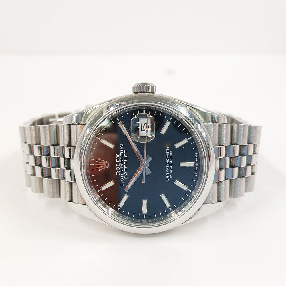 Datejust 36mm Domed Bezel Steel 126200