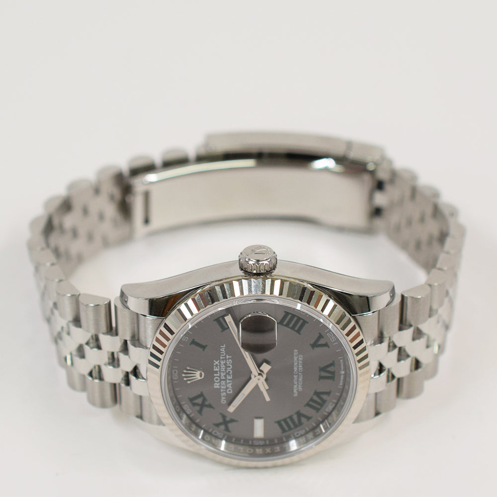Datejust 36mmSteel and White Gold 126234