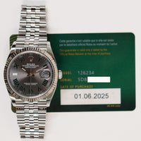 Datejust 36mmSteel and White Gold 126234