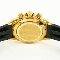Daytona Yellow Gold On Strap 116518LN