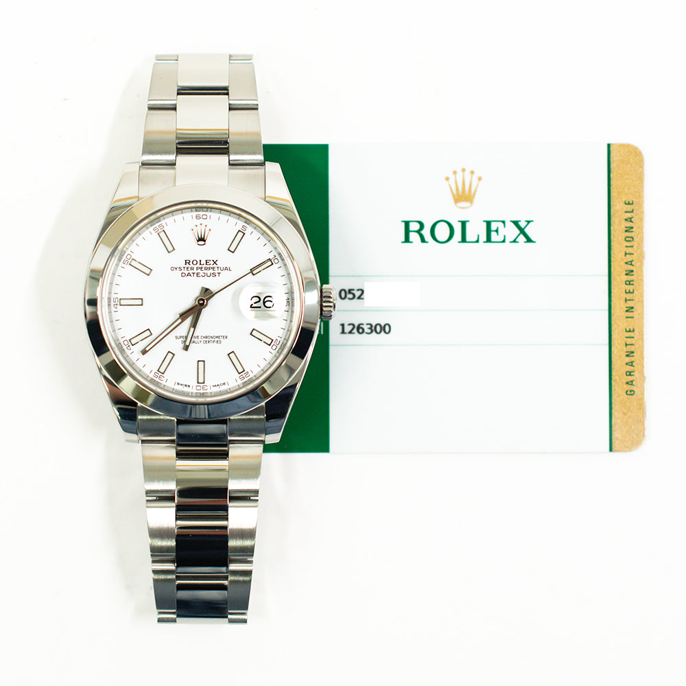 Datejust 41mm Steel 126300