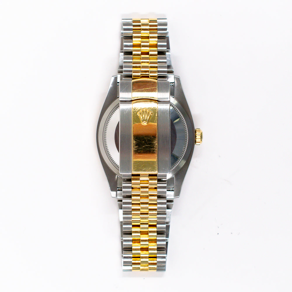 Datejust 36mm Diamond Bezel Steel and Yellow Gold 126283RBR
