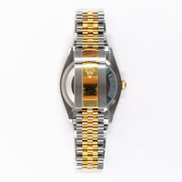 Datejust 36mm Diamond Bezel Steel and Yellow Gold 126283RBR
