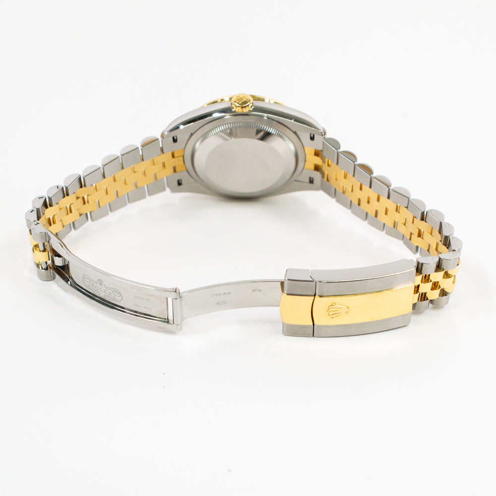 Datejust 36mm Diamond Bezel Steel and Yellow Gold 126283RBR
