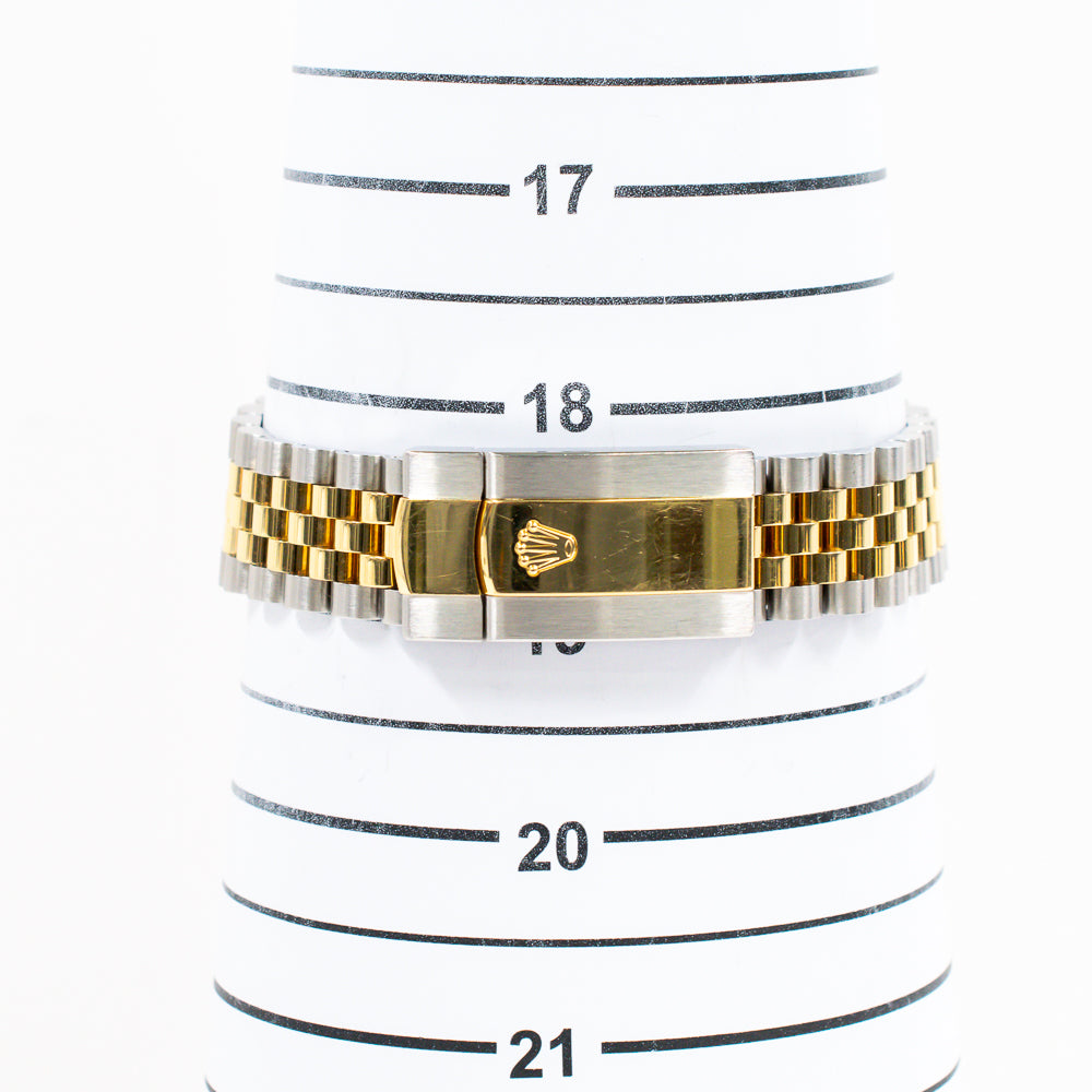 Datejust 36mm Diamond Bezel Steel and Yellow Gold 126283RBR