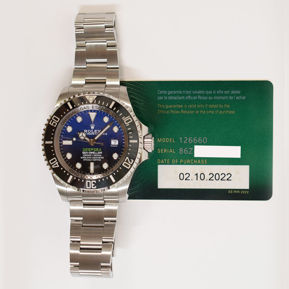 Deepsea 44mm Steel 126660