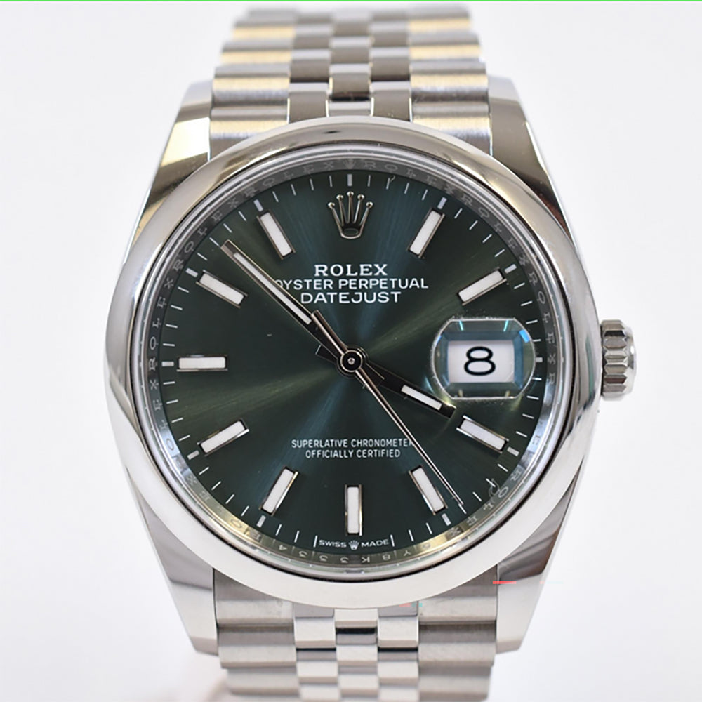 Datejust 36mm Domed Bezel Steel 126200