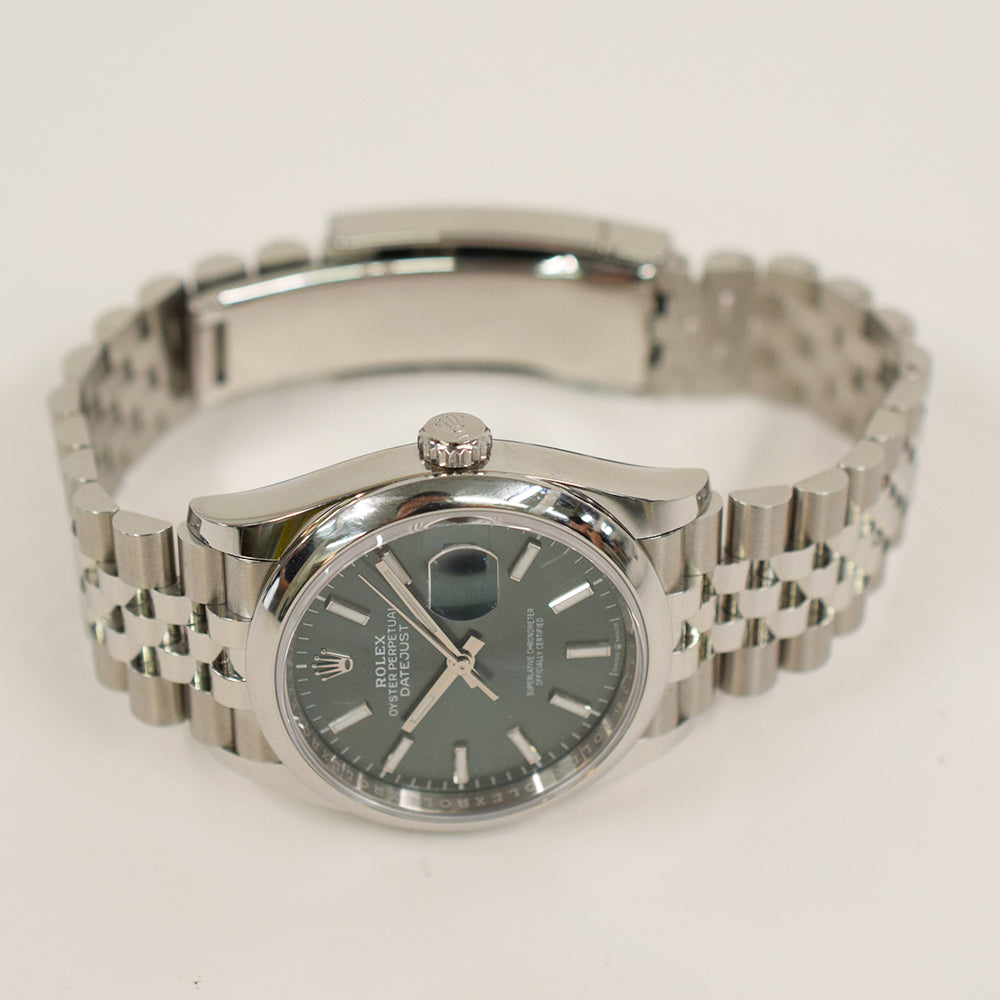 Datejust 36mm Domed Bezel Steel 126200