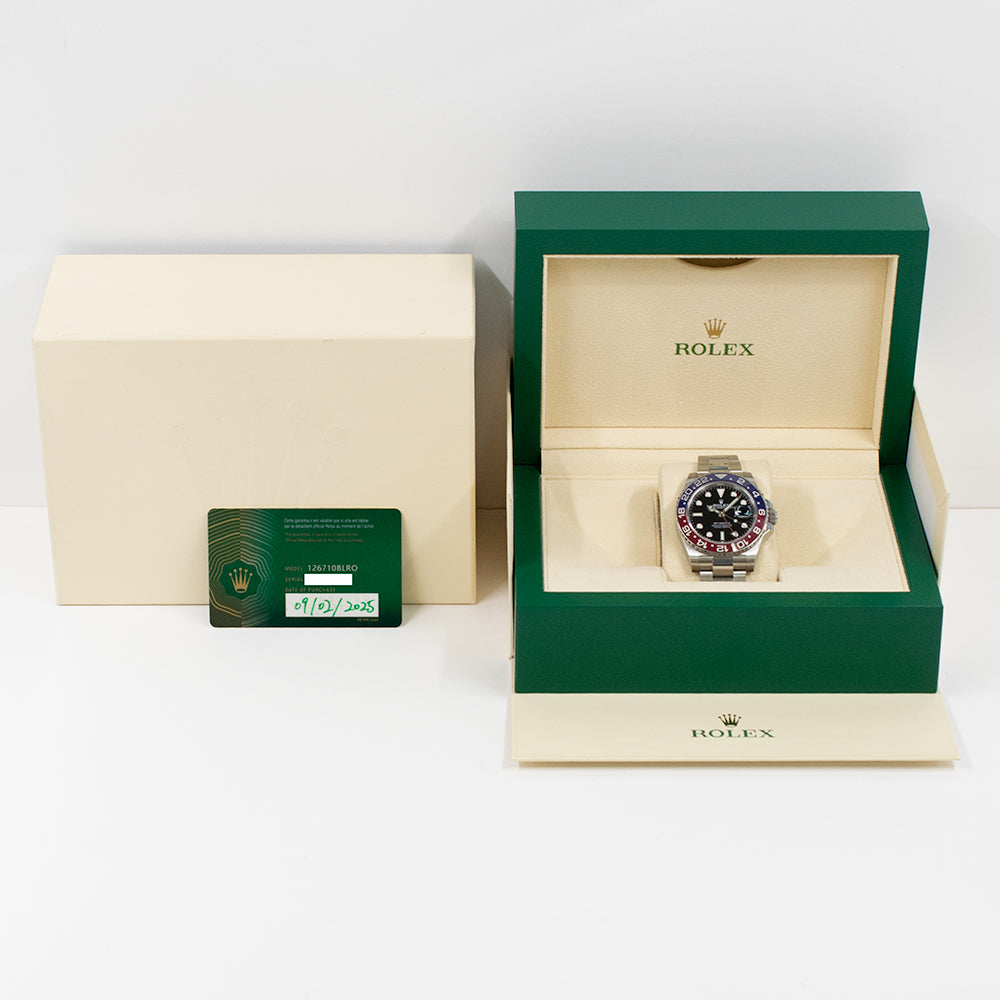 GMT-Master II "Pepsi" Steel 126710BLRO