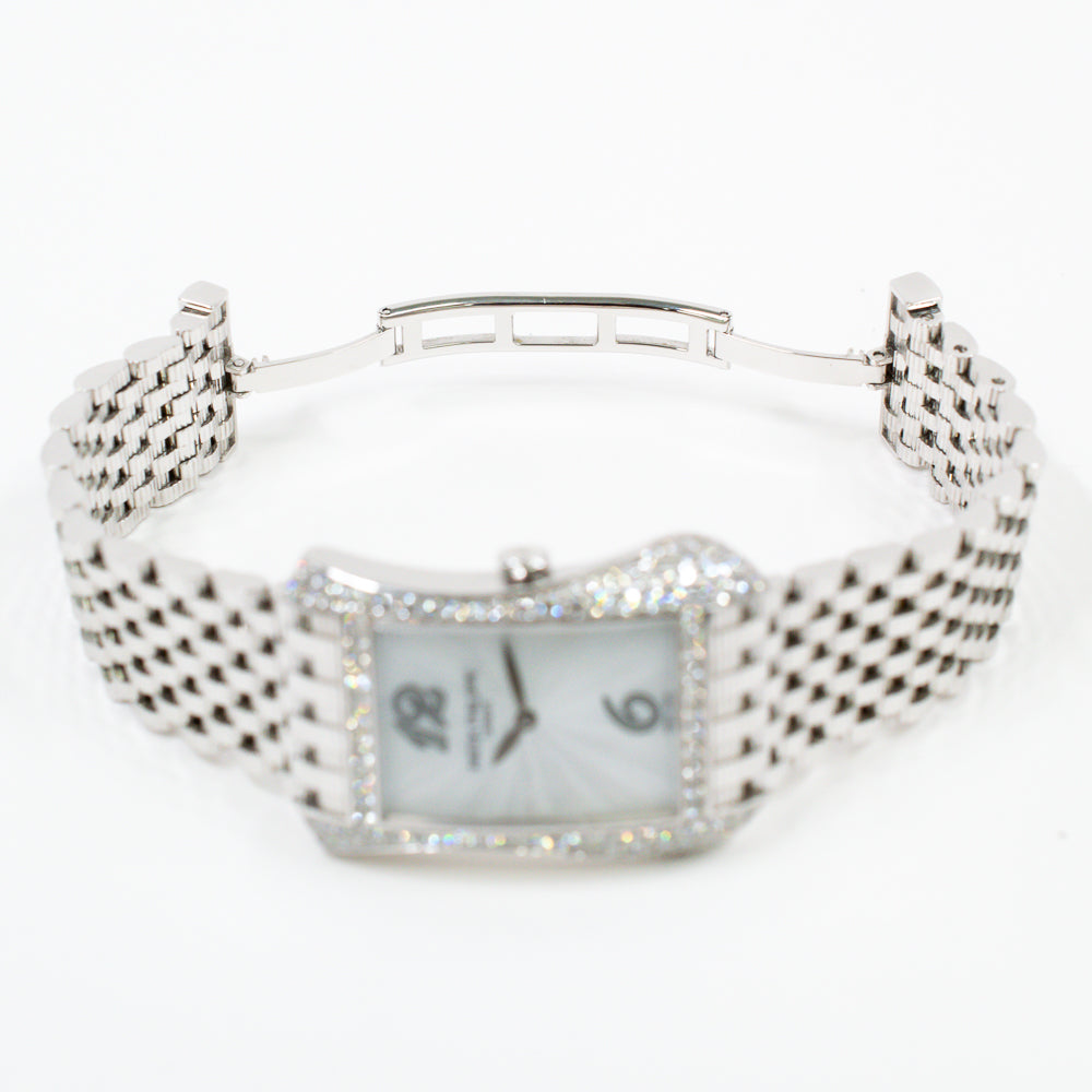 Gondolo 39.7mm x 27.4mm Diamond Case White Gold 4972/1G-001