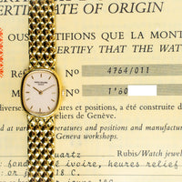 Golden Ellipse 	20mm x 23mm Yellow Gold 4764/11