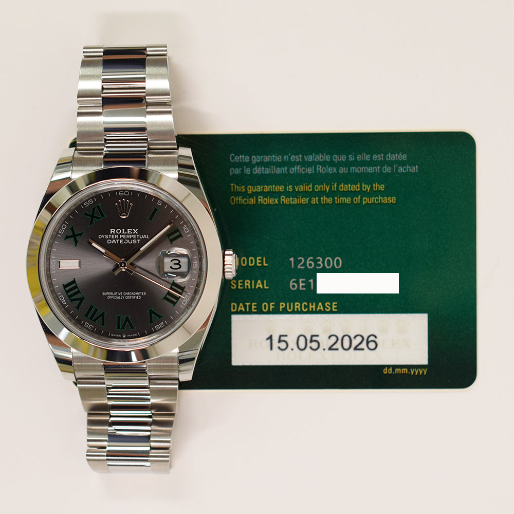 Datejust 36mm Domed Bezel Steel 126200