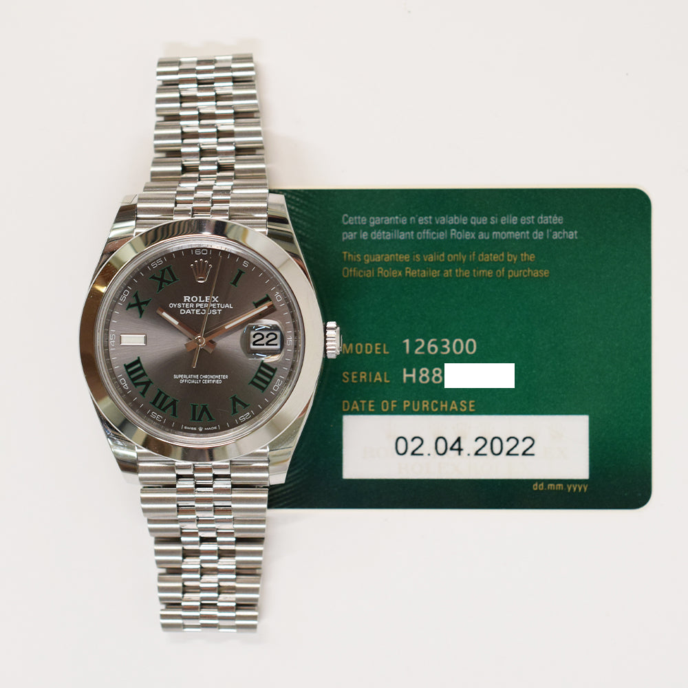 Datejust 41mm Steel 126300