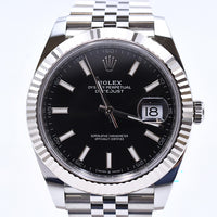 Datejust 41mm Steel and White Gold 126334