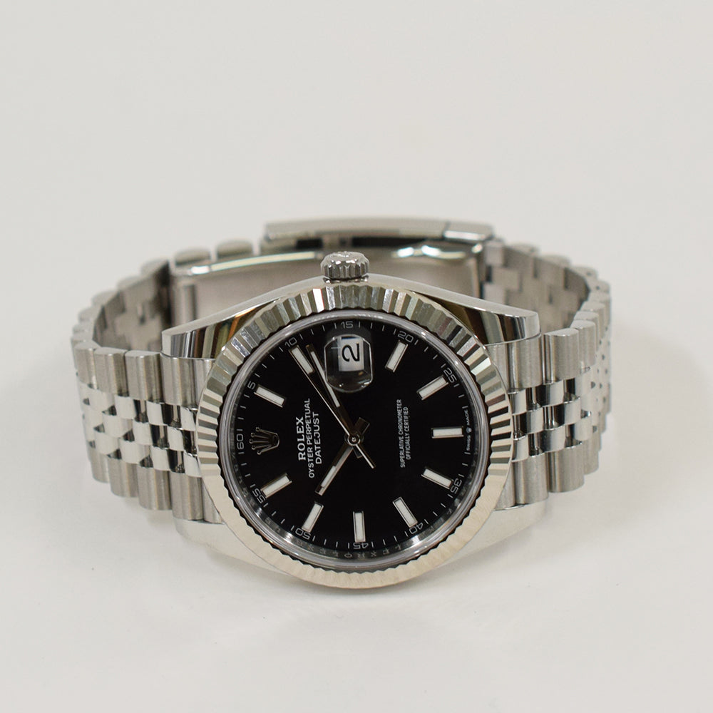 Datejust 41mm Steel and White Gold 126334