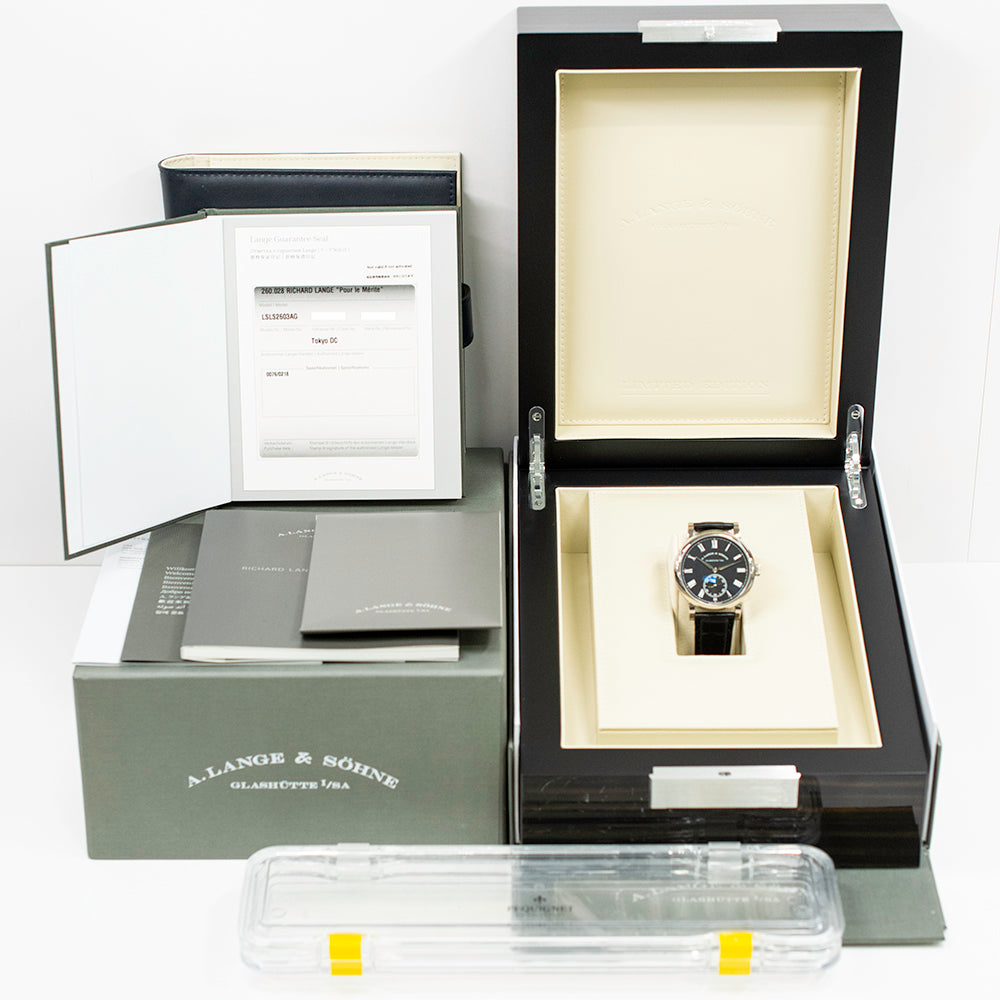 RICHARD LANGE “Pour le Mérite” 40mm White Gold - Limited 218 pcs  260.028