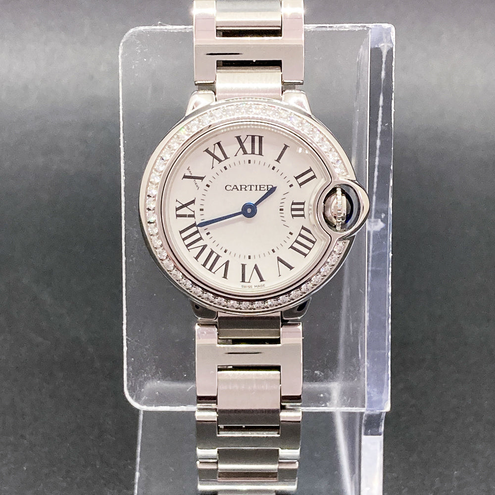 Ballon Bleu Small 28mm Diamond Bezel Steel W4BB0015