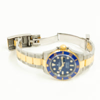 Submariner Date 41mm Blue Ceramic Bezel Steel and Yellow Gold 126613LB