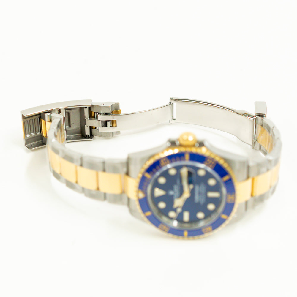 Submariner Date 41mm Blue Ceramic Bezel Steel and Yellow Gold 126613LB