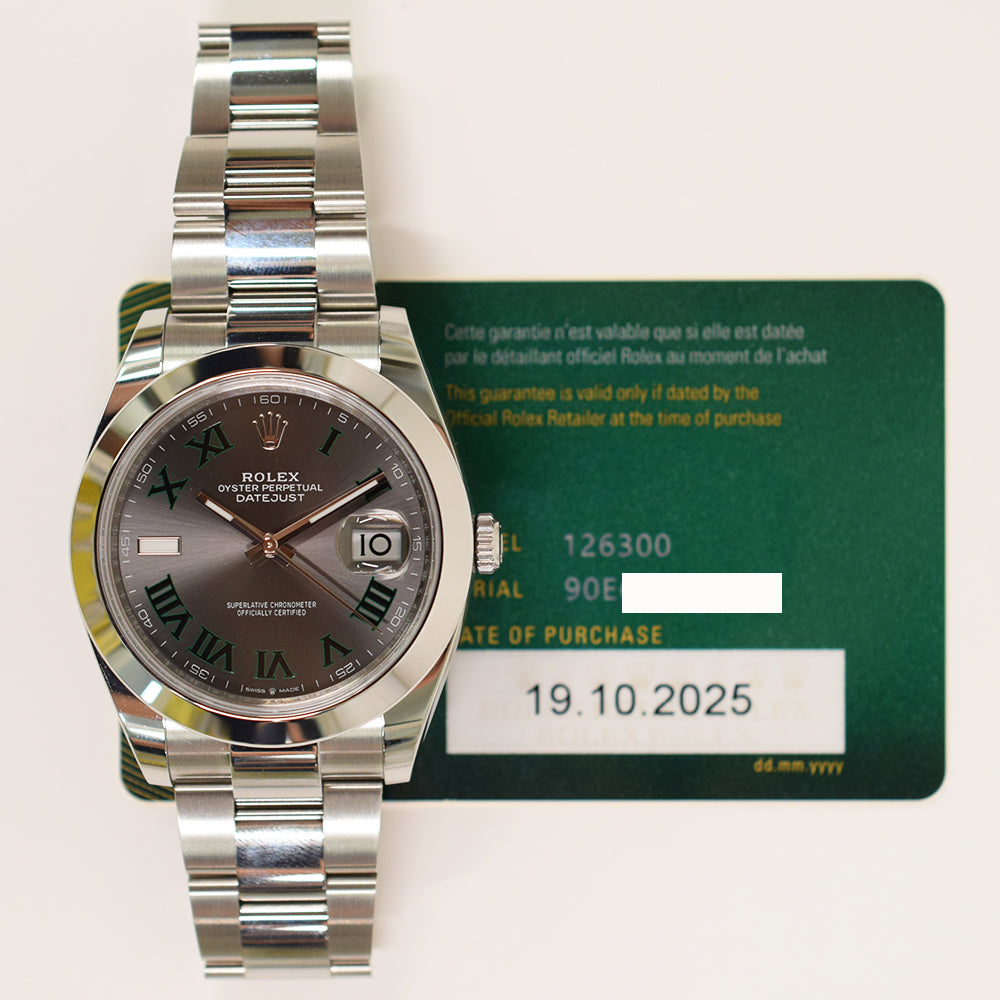 Datejust 41mm Steel 126300